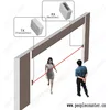 Free software HPC005 electronic detail shopper analytics wireless infrared people counting system