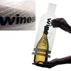 Custom Reusable PVC Plastic Shrink Packing Cushion Bubble Bags Wine Wrap Bottle Bags Protectors