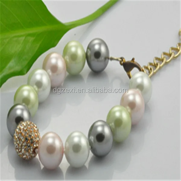 2015 Fancy Pearl Bracelet For Gift.png