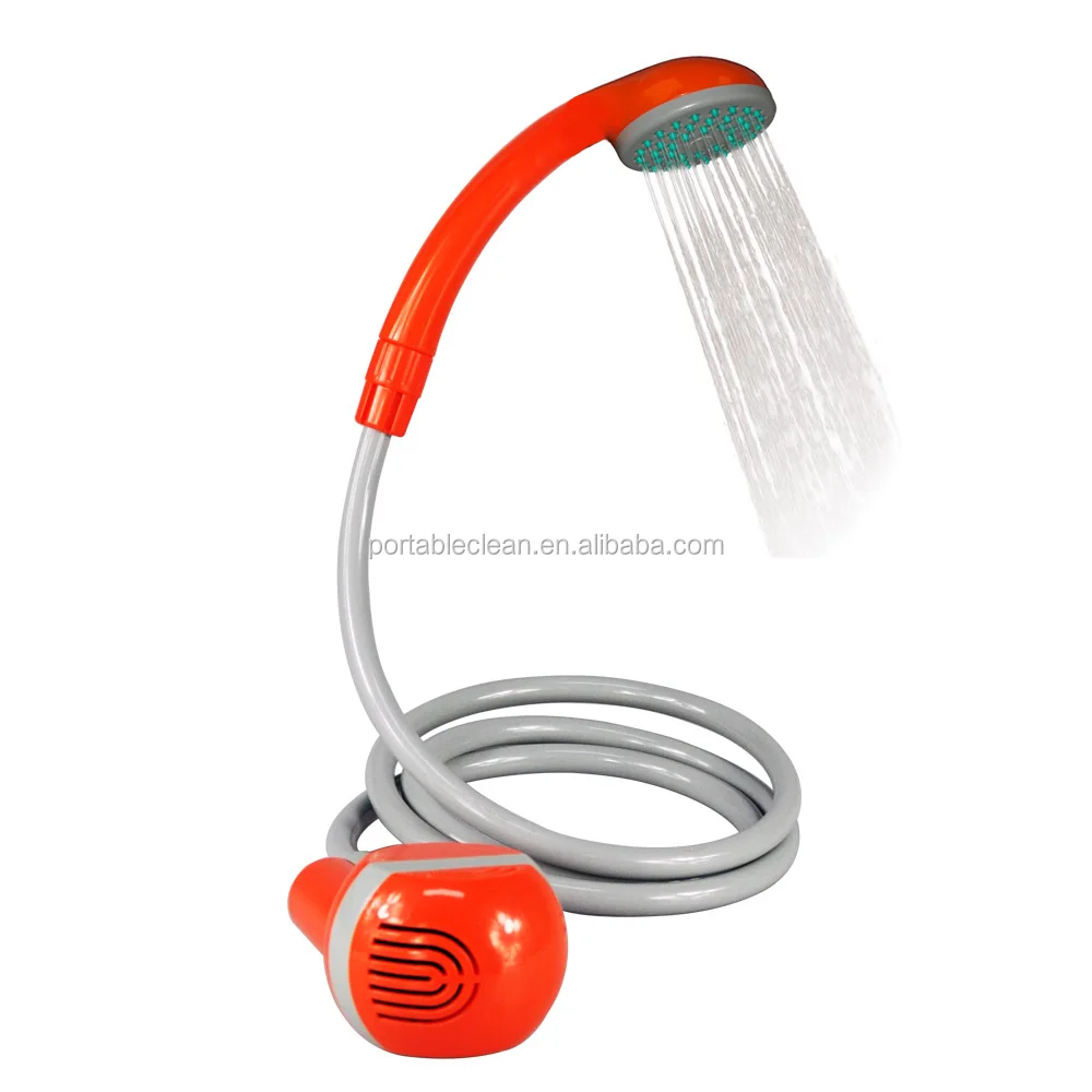 Hiking camping gear Handy Hiking Shower System with Rechargeable battery for gentle showering outdoor, Orange;blue;yellow
Hiking camping gear Handy Hiking Shower System with Rechargeable battery for gentle showering outdoor, Orange;blue;yellow