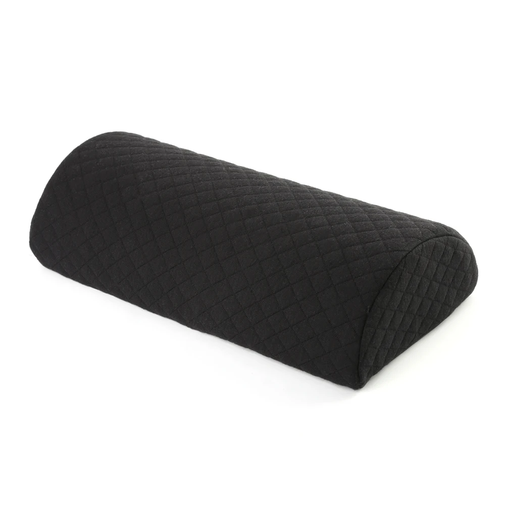 Half Cylinder High Density Foam Leg Outdoor Knee Bolster Pillow Foot Rest Cushion Foot Cushion Under Desk
