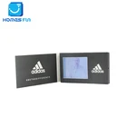 Colorful Printing Video Mailer LCD book custom made 2.4 inch blank screen business card visiting for company promotion