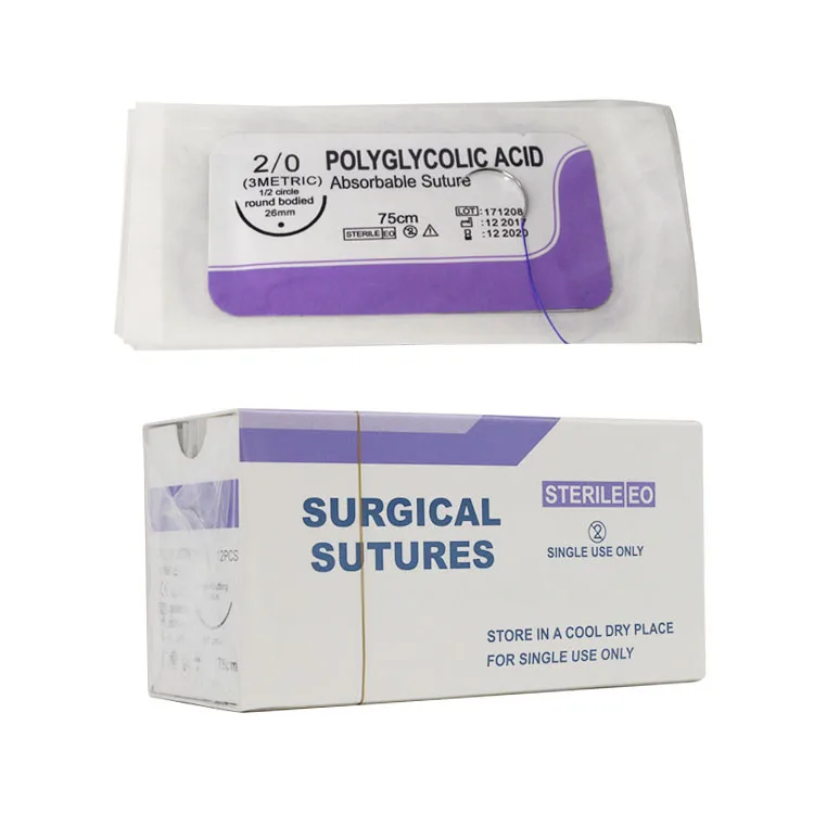Médico quirúrgica absorbible PGA/egpl 910 sutura precio de fábrica