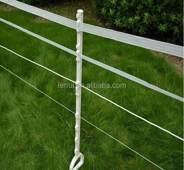 plastic fencing post designed for horse electric fence