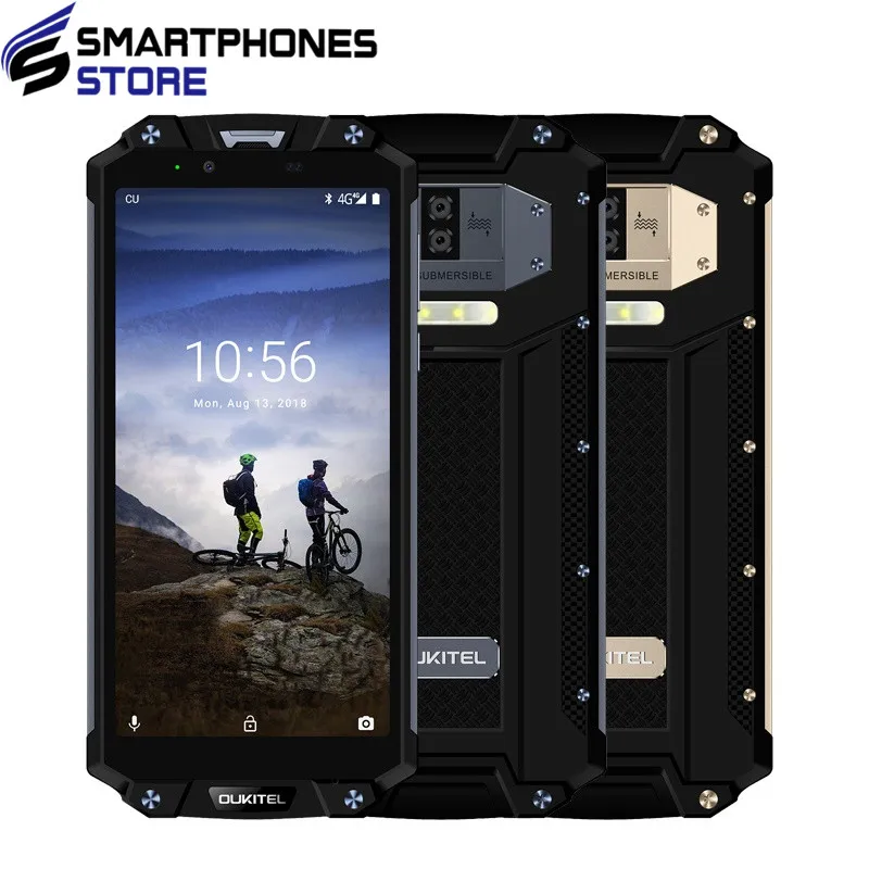 

OUKITEL WP2 IP68 Waterproof Dust Shock Proof Mobile Phone 4GB 64GB MT6750T Octa Core 6.0 18:9 10000mAh Fingerprint Smartphone, N/a