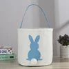 easter basket bunny rabbit canvas handmade basket promotion holiday gift home decoration