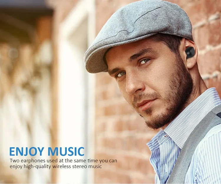 Hot Selling RX18 Headphones TWS Twins Double Wireless Bluetooth Earphone - ANKUX.COM