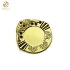 Wanfeng Graduation Souvenirs School Gold Color Badge Award Medal Emblem