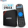 Commerical Professional S905X Quad core 2.4GHz wifi android 6.0 smart tv box dual tuner with usb host