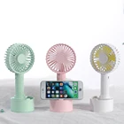 Mobile Phone holder Mini Handheld Fan Battery Operated