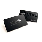 Spot UV 4C printing matt surface 100% plastic pvc card with magnet strip
