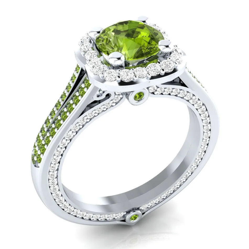 hainon 2019 Luxury Fashion 925 Silver Plated Round Zircon Rings green Sapphire Wedding Ring For ladies, Multicolor
hainon 2019 Luxury Fashion 925 Silver Plated Round Zircon Rings green Sapphire Wedding Ring For ladies, Multicolor
