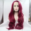 goodyard custom crazy purple color synthetic wigs from good supplier