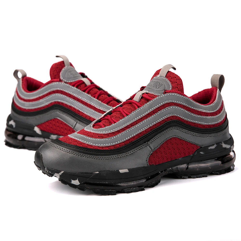 2018 Silver bullet full palm cushion 3M reflective material sports shoes running shoes US size7-11, Gray/black/black/black/black brown
2018 Silver bullet full palm cushion 3M reflective material sports shoes running shoes US size7-11, Gray/black/black/black/black brown