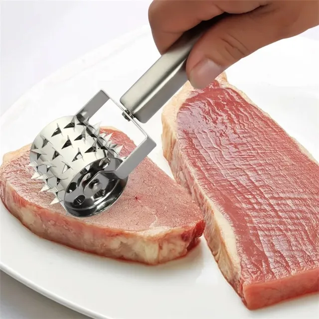 stainless steel beef tenderizer blade rolling meat tenderizer