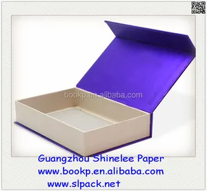 guangzhou factory custom cardboard magnet closure gift box or