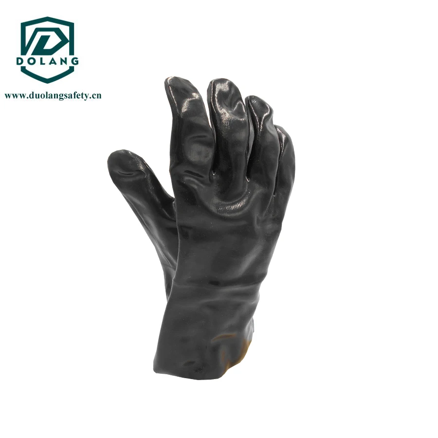 2016 hot sale Chemical resistant TPR Nitrile Impact Gloves