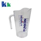 2018 high quality plastic stackable beer pitcher or jug for bar