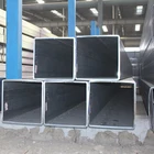 Cheap import 46 square hollow box section gi pipes price list standard length for Greenhouse,fence,construction