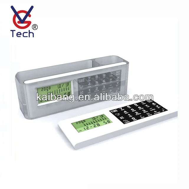 Multifunctional Digital Clock With Calendar And Calculator Function