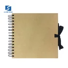 kraft paper cover photo album scrapbooking custom photo folders