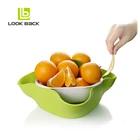 amazon top seller 2019 kitchen ware double fruit salad bowls
