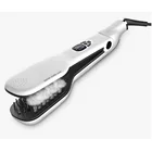 Best Steam Hair Straightener Comb Professional LCD Display Electric Hair Brush 230 Degree Human Hair Treatment Straight