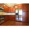 Red Oak Solid Wood Shaker Kitchen Cupboard Furniture from China Factory