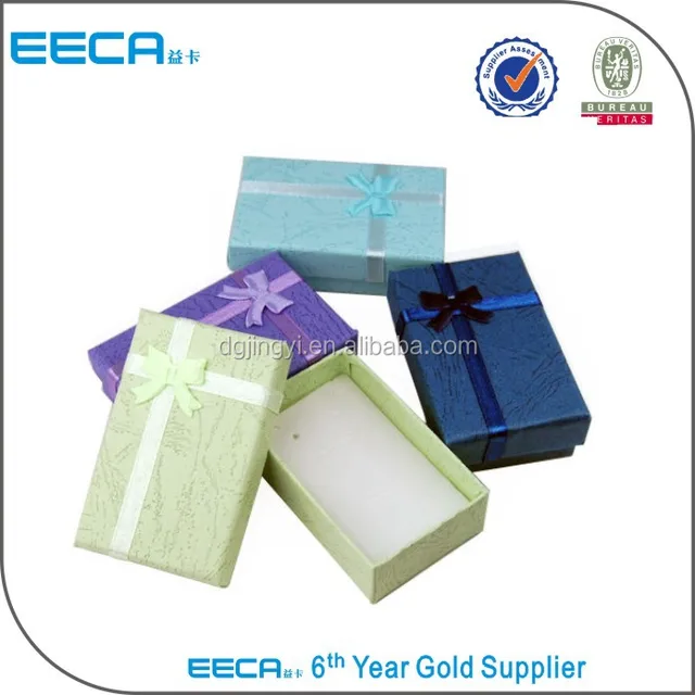 christmas jewelry gift box set manufacturing/sponges for