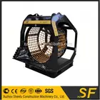 screen hydraulic 3T excavator rotary rotating screener bucket