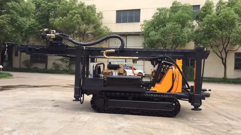 KW400 Kaishan brand efficient multi-functional Portable Crawler Water Well Drilling Rig Machine