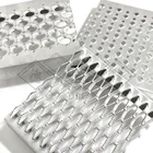 self-adhesive anti-slip stair treads/perforated stainless steel stair treads