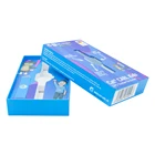 Coloful kids smart watch packaging cardboard lid and bottom gift box CMYK 4C printing