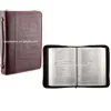Handmade Leather Bible Covers With Handle and Zipper Holy Bible Covers