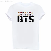 2019 Summer Women Top O Neck Solid Color BTS Letter Print Short Sleeve Casual T-Shirt
2019 Summer Women Top O Neck Solid Color BTS Letter Print Short Sleeve Casual T-Shirt