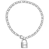 Fashion female jewelry lock lettering English "love" letters silver bracelet lovers confession bracelet