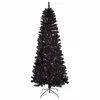 Beautiful half price black artificial Christmas trees