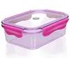 2017 Alibaba China hot selling airtight plastic lunch box with lid