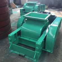 Huahong High Quality Mini Double Smooth Hydraulic Clay Brick Rock Roller Crusher