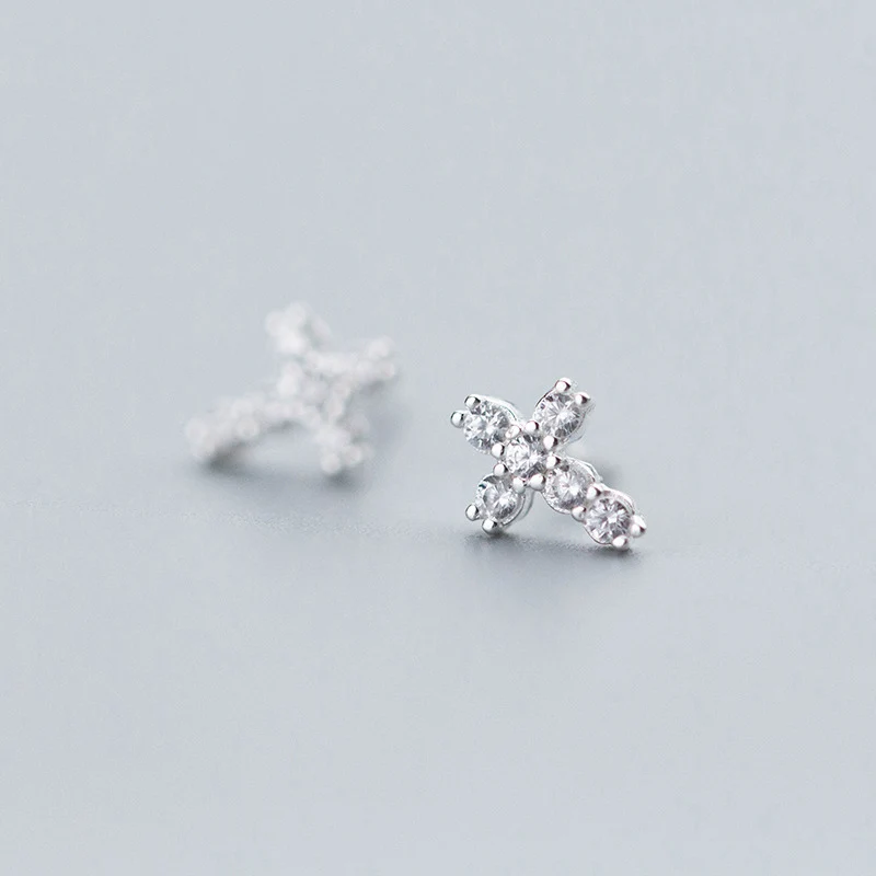Factory Price 100% 925 Sterling Silver Fashion Minimalism Diamond Cross Stud Earring Fine Jewelry for Female, N/a
Factory Price 100% 925 Sterling Silver Fashion Minimalism Diamond Cross Stud Earring Fine Jewelry for Female, N/a
