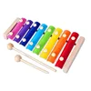 Nature wooden musical instrument for kids lovely music toy xylophone