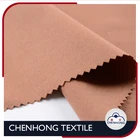 PVE polyester viscose elastane double face brush fabric for coat