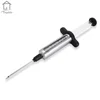BBQ and home cooking stainless steel marinade meat injector syringe gun kit for meats and poultry