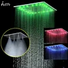 Hot Sale Ceiling 20 Inch Rainfall Mist Led Shower Head with Adjustable Shower Arms