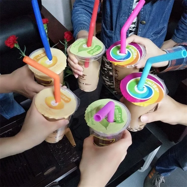 Reusable Silicone Straw Extra Long Flexible Bend Smoothies Straws with Cleaning Brushes, 6 colors
Reusable Silicone Straw Extra Long Flexible Bend Smoothies Straws with Cleaning Brushes, 6 colors