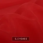 red burgundy 16color set luxury chinese traditional pure georgette chiffon silk fabric