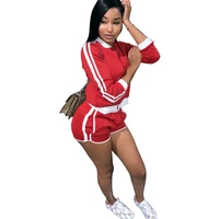 Summer Women Outfits Two Piece Set Top And Pants Casual Tracksuit Long Sleeve Zipper Coat Shorts 2 Pcs Set Sweat Suit
Summer Women Outfits Two Piece Set Top And Pants Casual Tracksuit Long Sleeve Zipper Coat Shorts 2 Pcs Set Sweat Suit