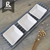 Latest arrival multifunction small sauces restaurant square melamine dishes