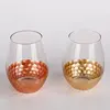 Coloured Holiday's gift Wine tumbler glass