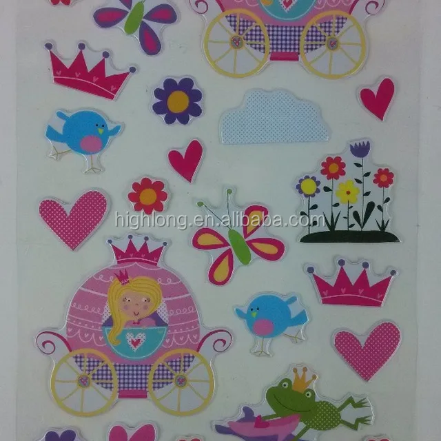 various free promotional gift pop up puffy 3d eva foam carto